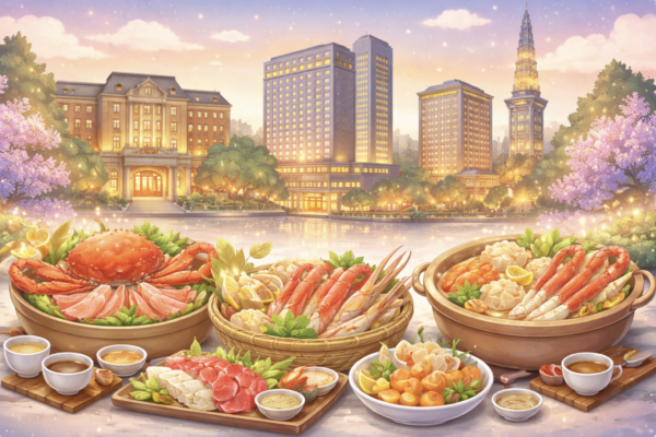 名古屋で高級かに料理が食べられるホテル3選｜特別な日にぴったりの贅沢ステイ