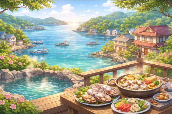 岡山・日生で牡蠣料理を味わう宿5選｜海辺の絶景と海鮮グルメを満喫