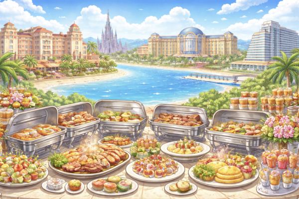 舞浜のホテルビュッフェおすすめ5選｜ヒルトン・シェラトン・ミラコスタなど人気宿を厳選紹介