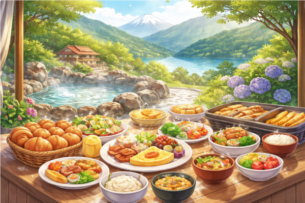 【箱根】朝食がおいしいホテル3選｜口コミ評価が高い理由